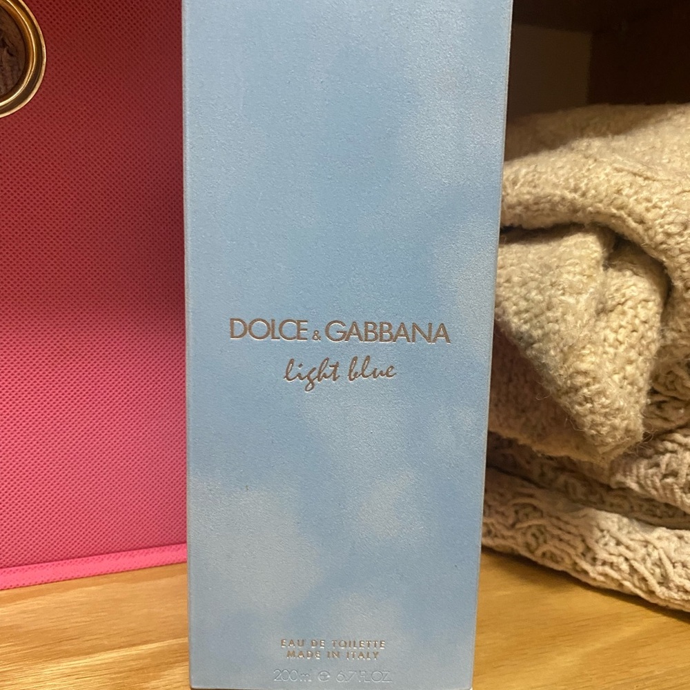 Dolce & Gabbana Light Blue EMPTY BOX ONLY. Replacement, Collector’s, Display.